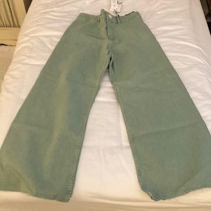 Zara Marine Straight leg jean - size 6/38